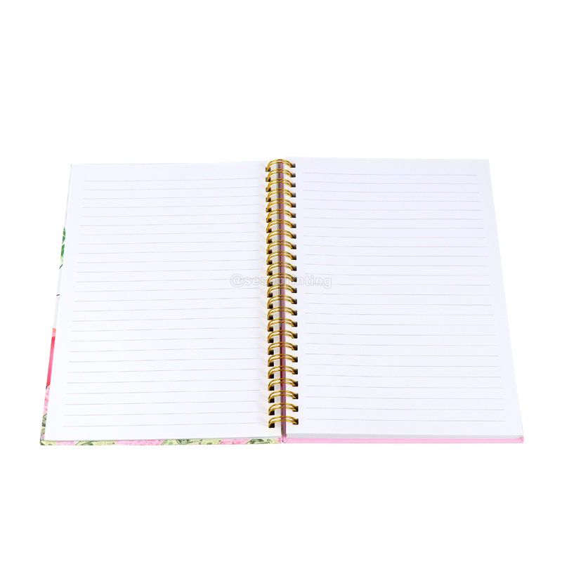 Daily Planner and Journal Customized Spiral Notebook Printing