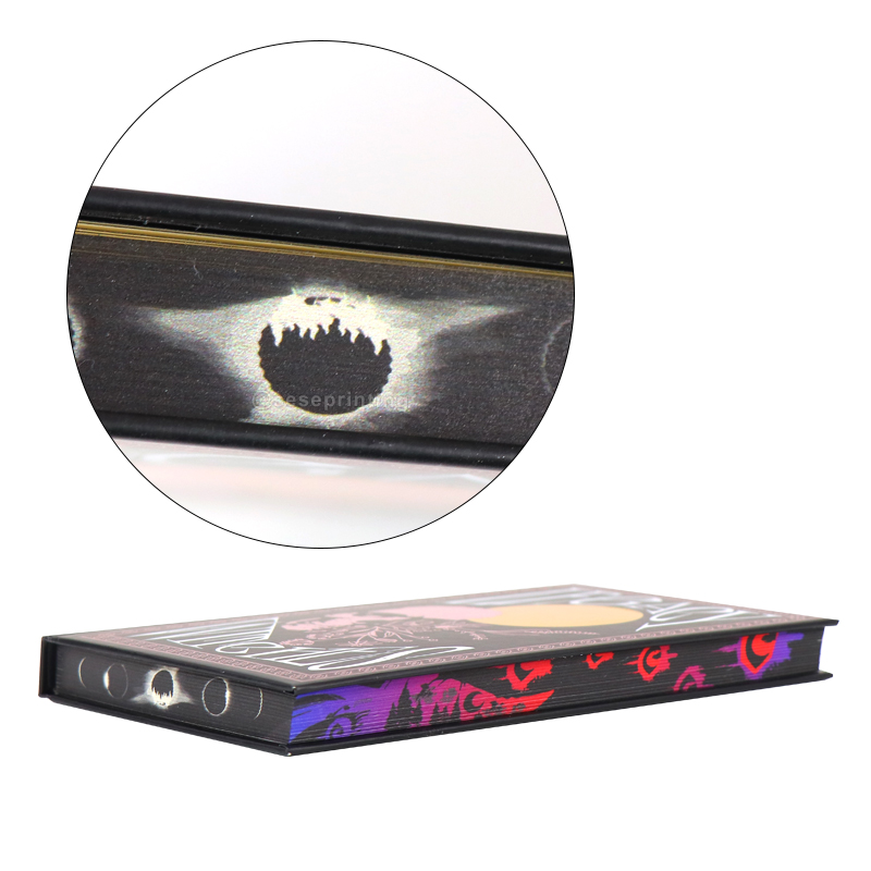 Create Hardcover Novel Book Custom Book Printing Sprayed Edges