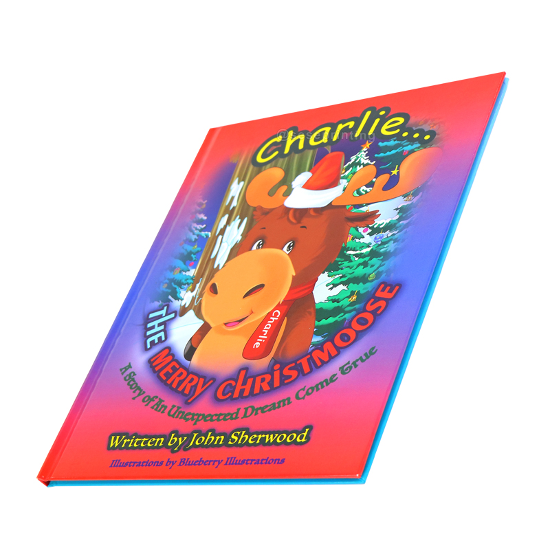 Custom Hardcover Children Merry Christmas Story Books Printing