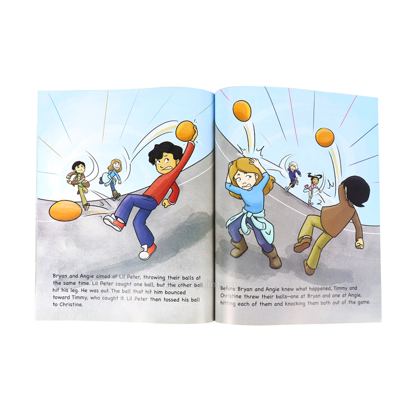 Children Activity Learning Illustration Book Printing Paperback