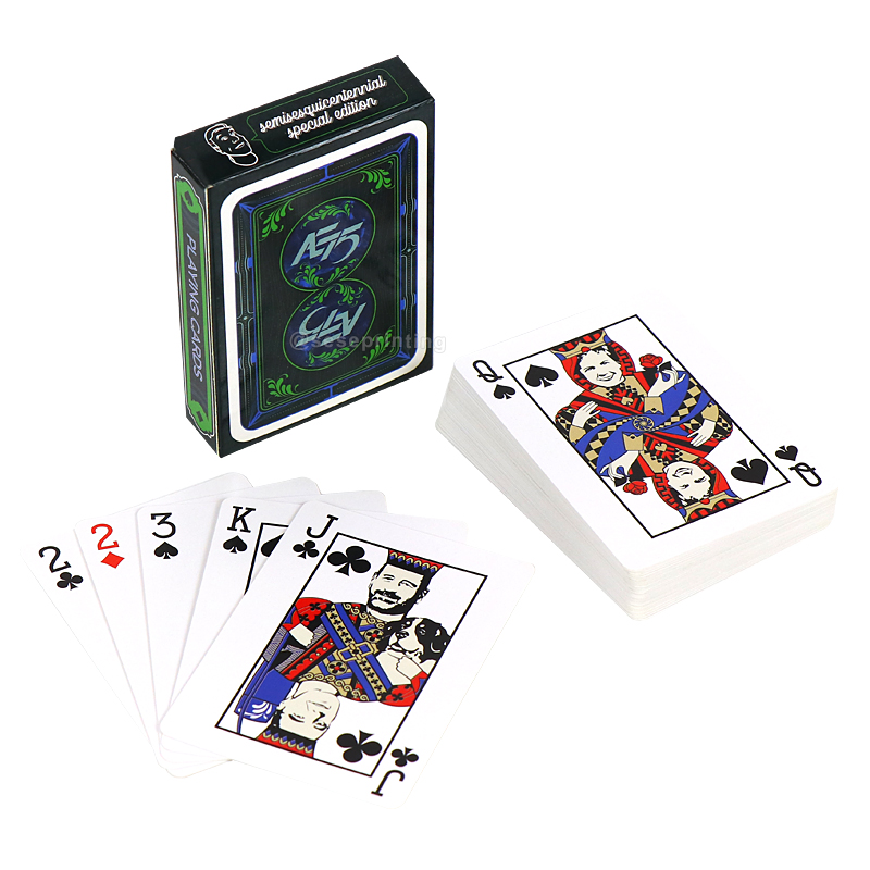 Personalized Poker Cards Printing Custom Playing Cards with Box