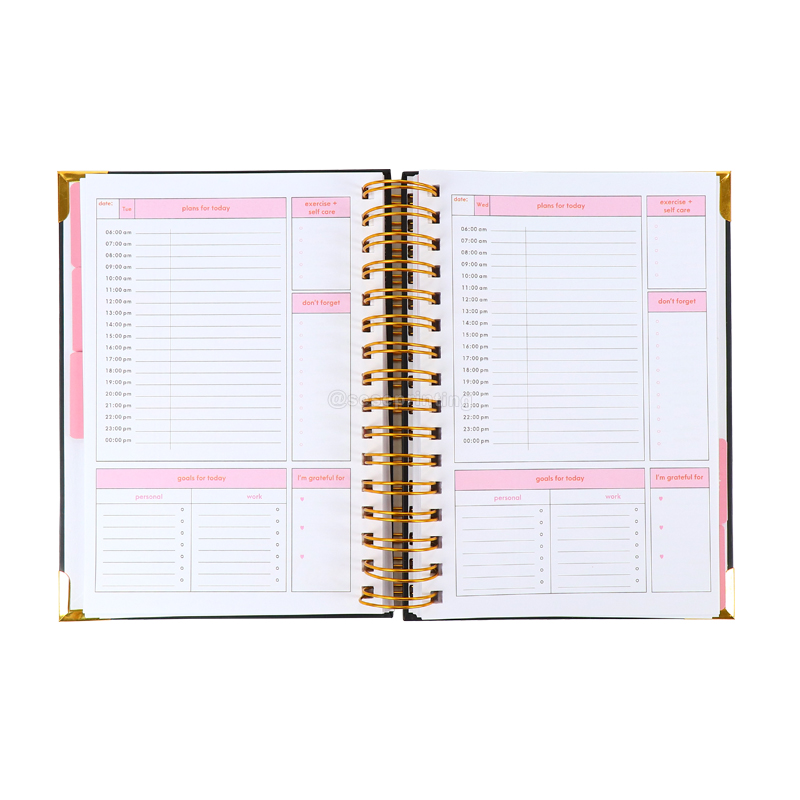 Journal Custom Printing Notebook Schedule Weekly Goal Planner