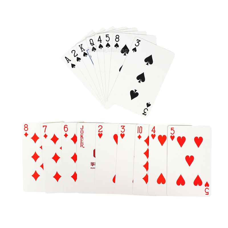 OEM Design Poker Card Game Printing Custom Brand Logo Playing Card