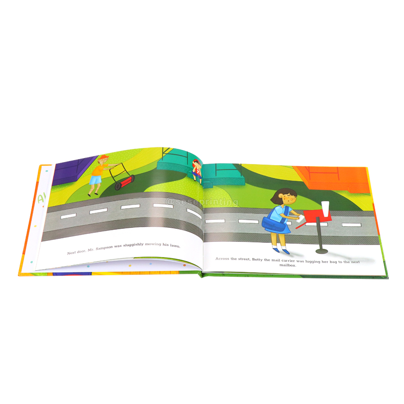 Custom Children Story Book Printing Hardcover Kids Learning Book