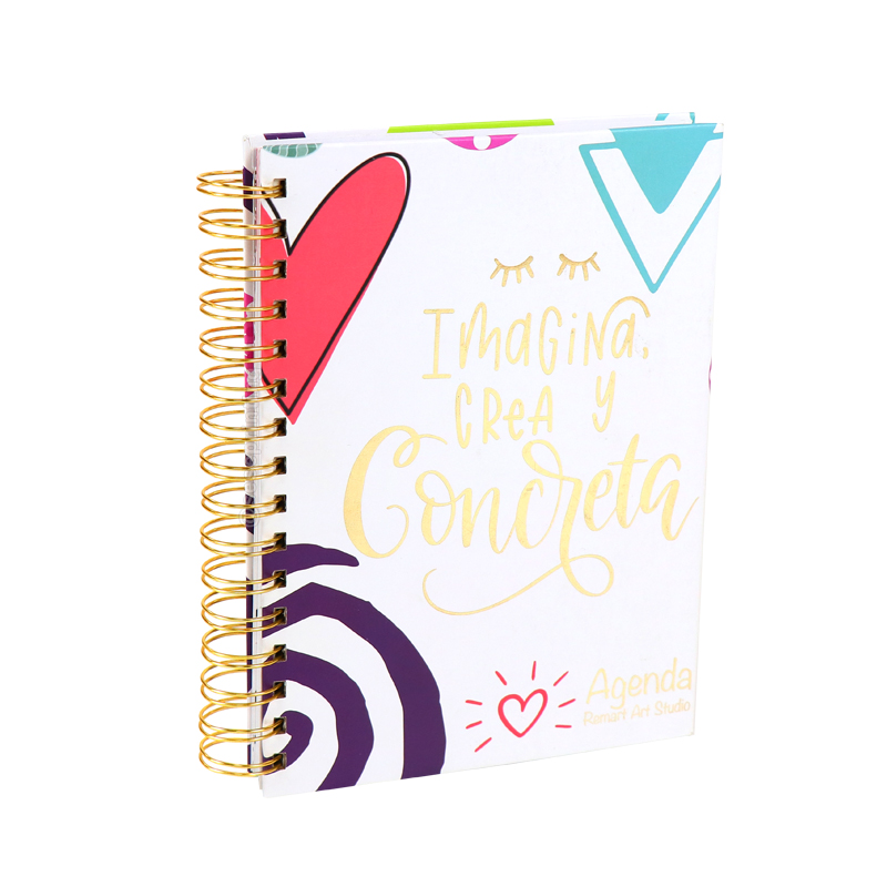 Spiral Notebook Custom Diary Journal Printing Daily Agenda Planner