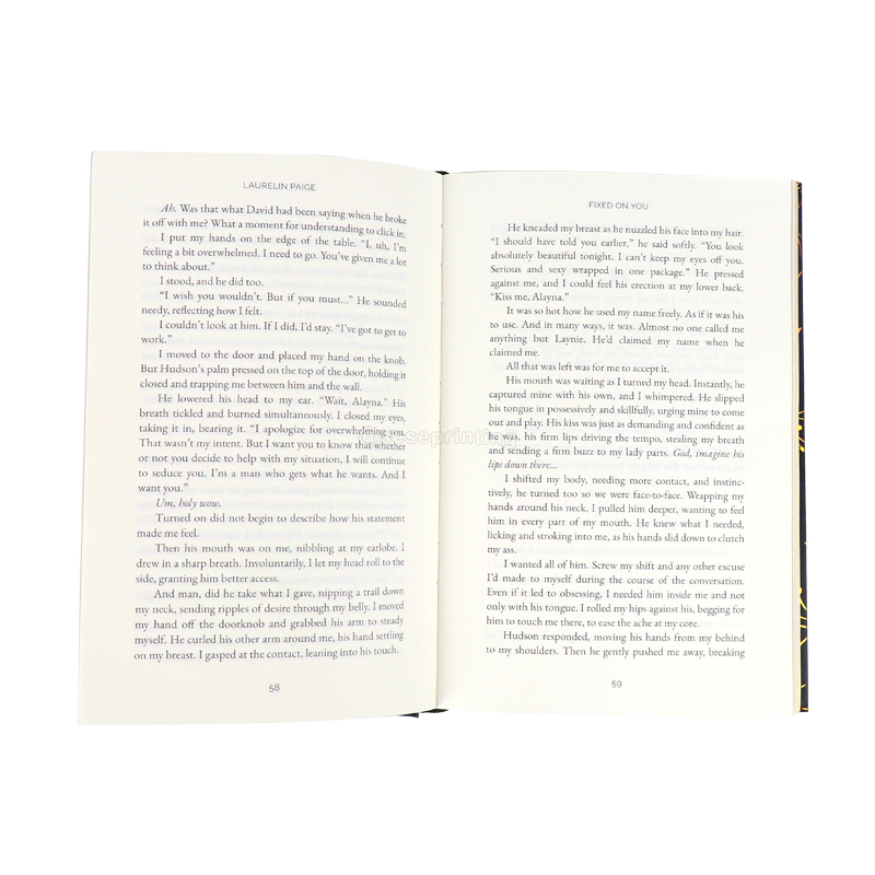 Luxury Hardcover Books Printed with Sprayed Edges & Foil Covers