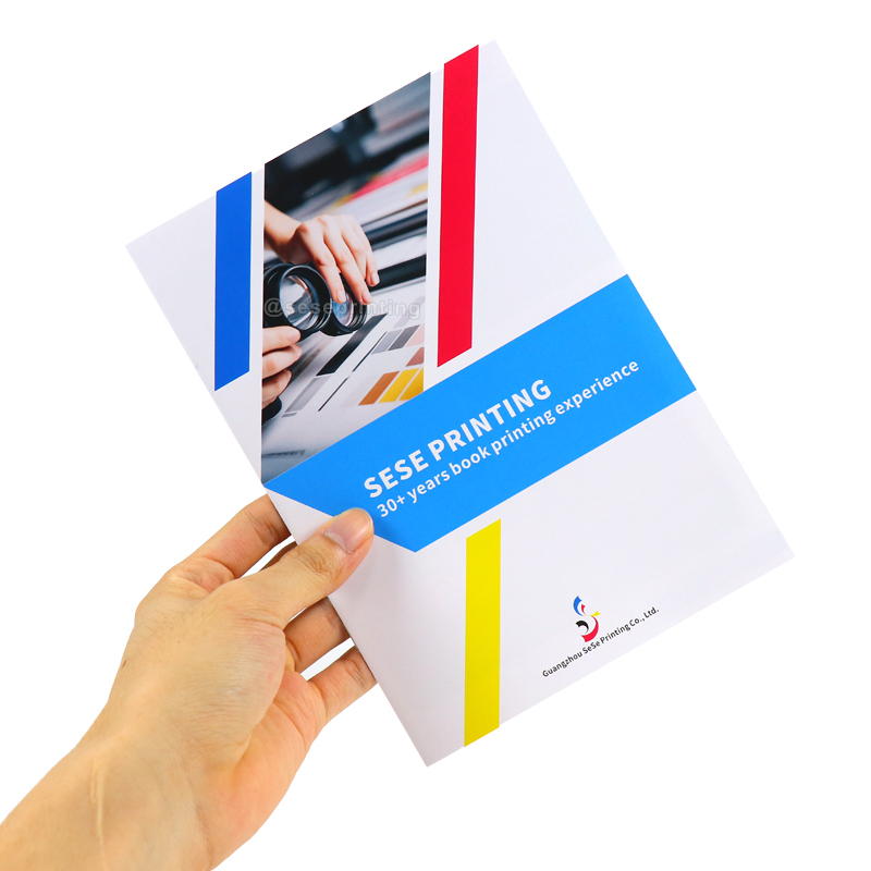 OEM Custom Company Exhibition Introduce Booklet Brochure Printing
