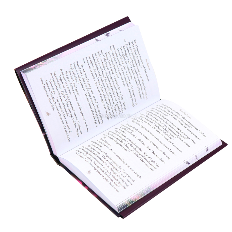 Self Publishing Luxury Sprayed Book Edges Printed Hardcover Book