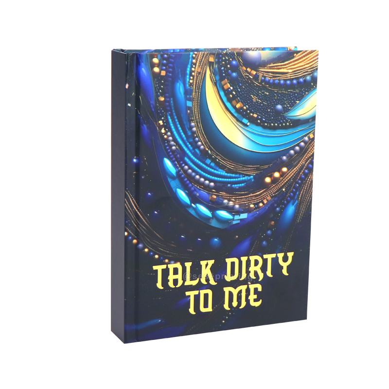 Foiled Hardcover Notebook Custom Sprayed Edge Journal Printing