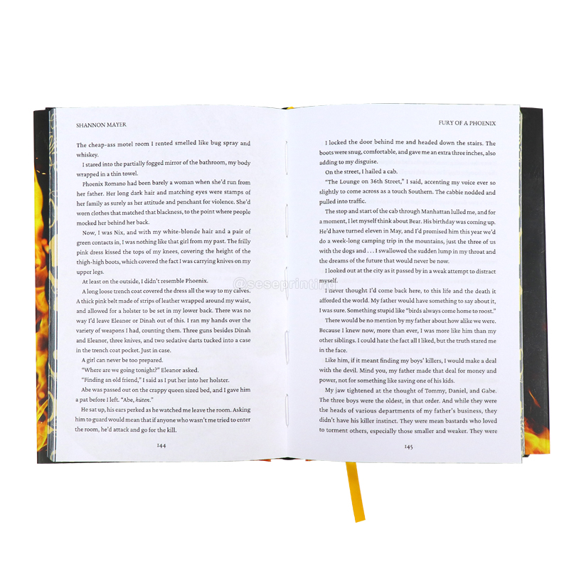 Publishing Special Edition Hardcover Book Printing Sprayed Edges