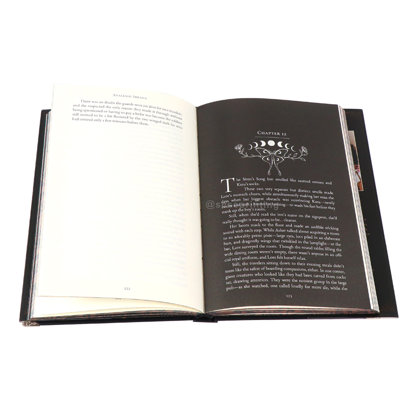 China Book Manufacturer Custom Publisher Sprayed Edge Book Print