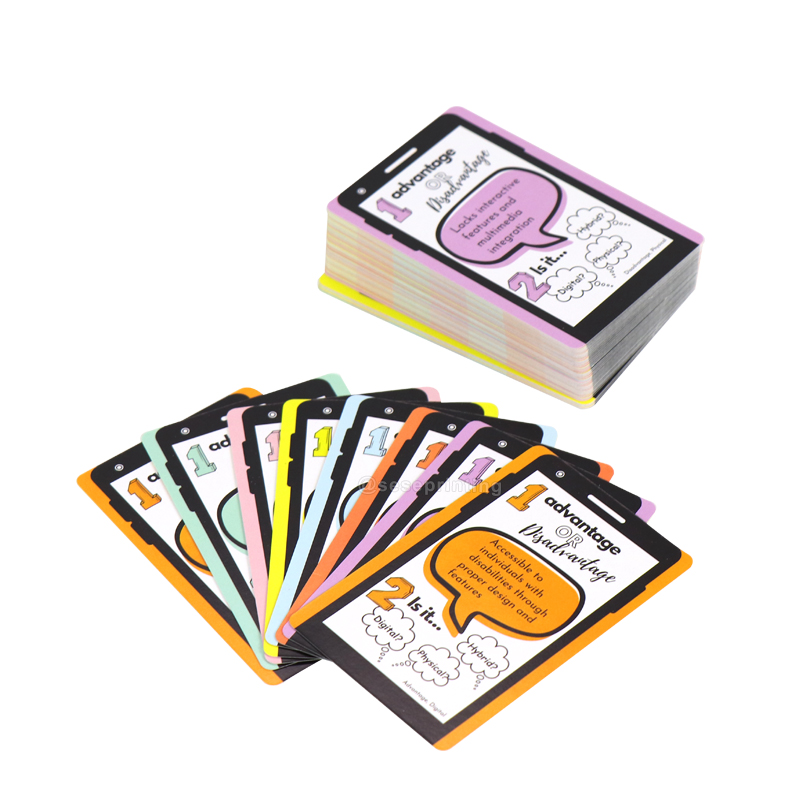 Custom Children Memory Board Games Cards Printing Flashcards