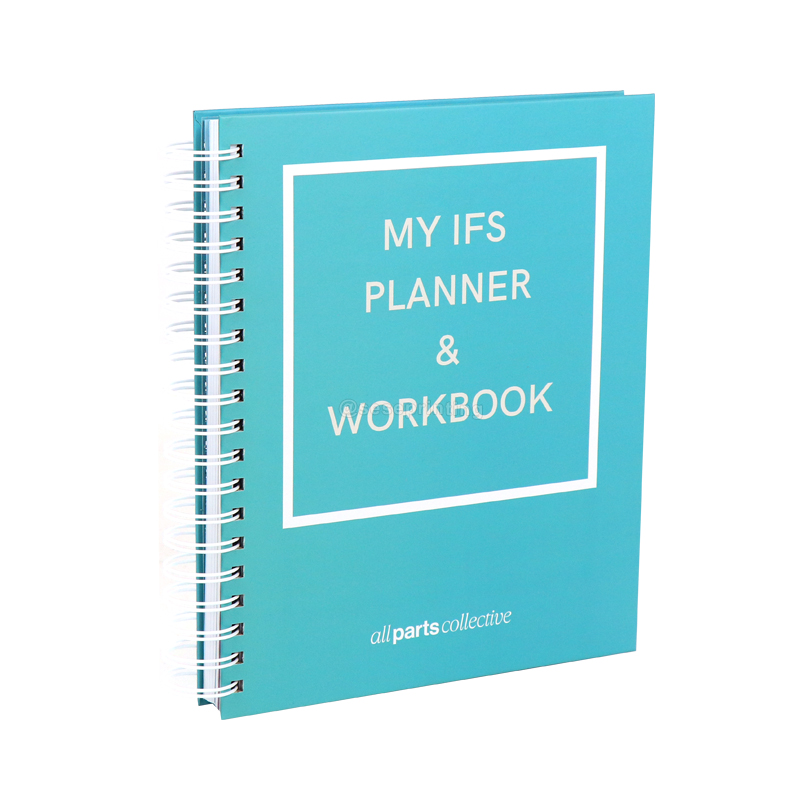 Spiral Planner Workbook Printing Therapy Journal Diary Notebook