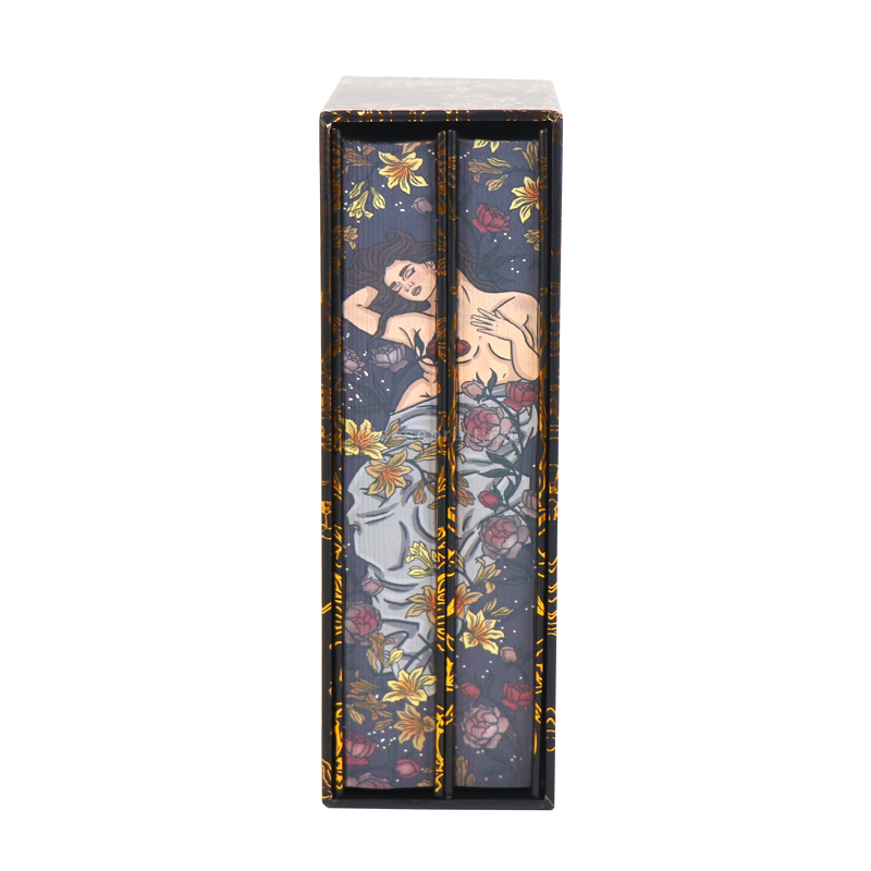 Hardcover Sprayed Edges Romance Novel Printing with Slipcase