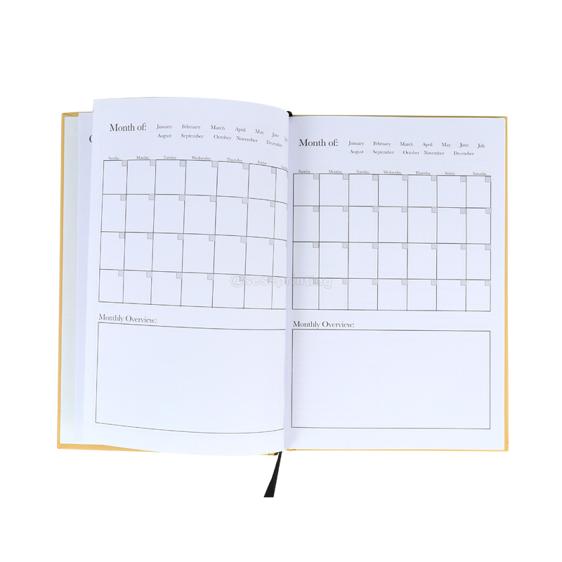 Printing Own Design Journal Personal Hardcover Self Care Planner