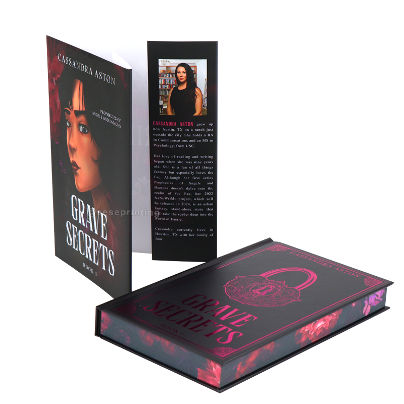 Custom Special Edition Books Printed Dust Jacket and Sprayed Edges