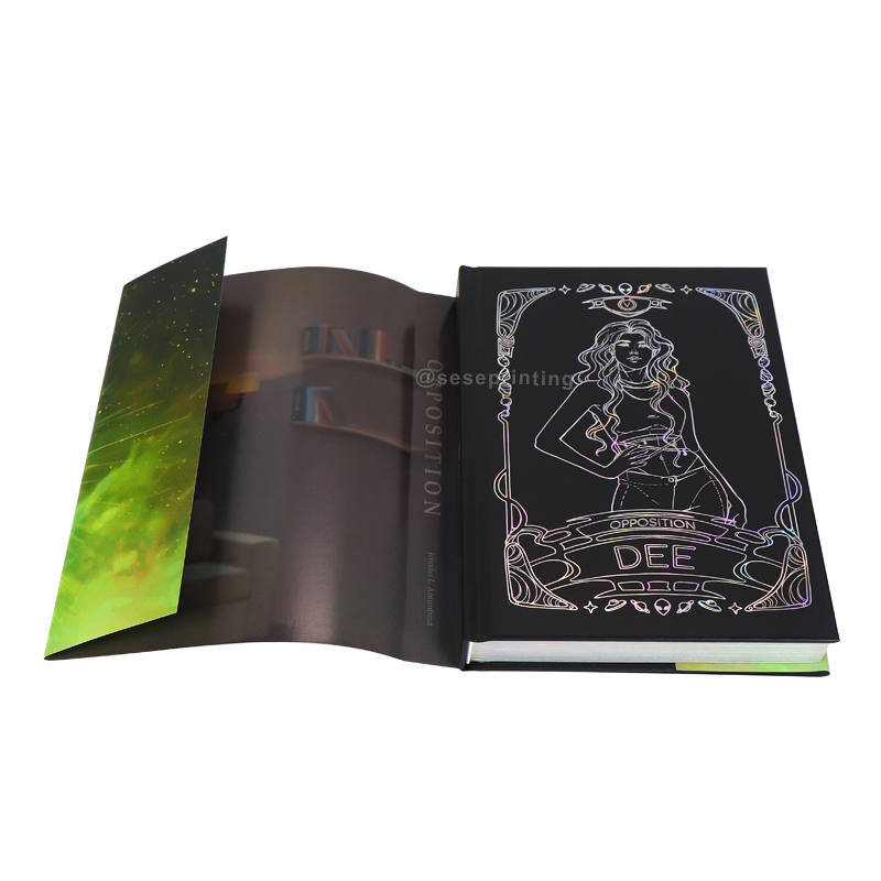 Publishing Hardback Special Edition Books Printed Holographic Edges