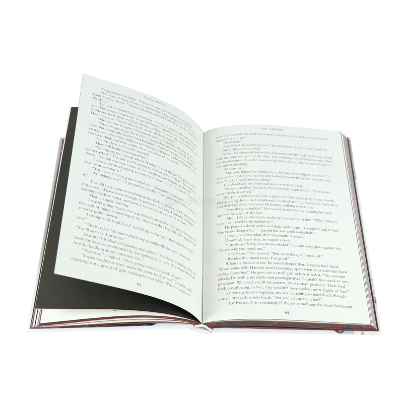 Custom Special Edition Hardback Books Printed with Sprayed Edges