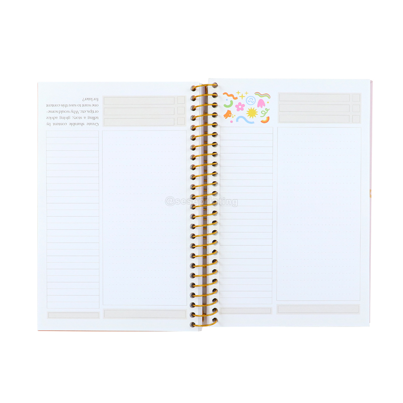 Custom Budget Planner Printed Spiral Monthly Financial Organizer