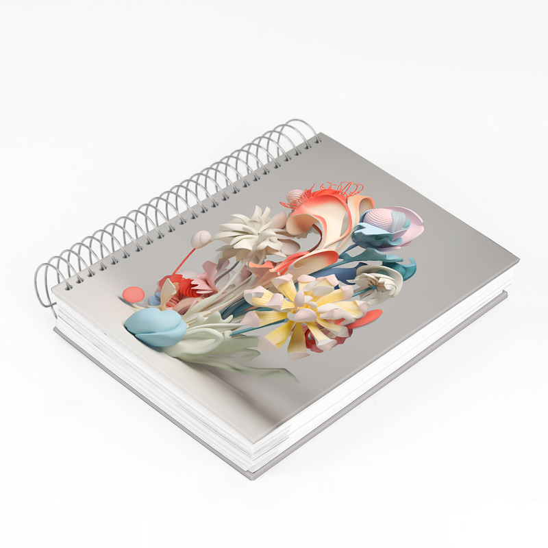 Hardcover Spiral Agenda Printing Undated Planner Manufacturer