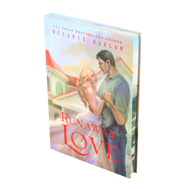 Special Edition Hardback Romance Novels Printing Sprayed Edges