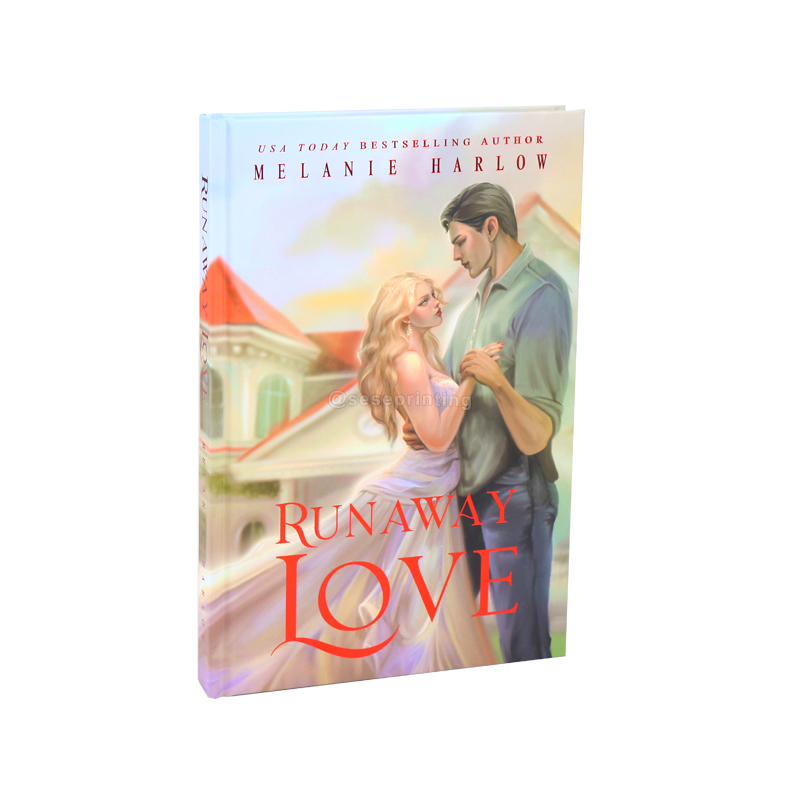 Special Edition Hardback Romance Novels Printing Sprayed Edges