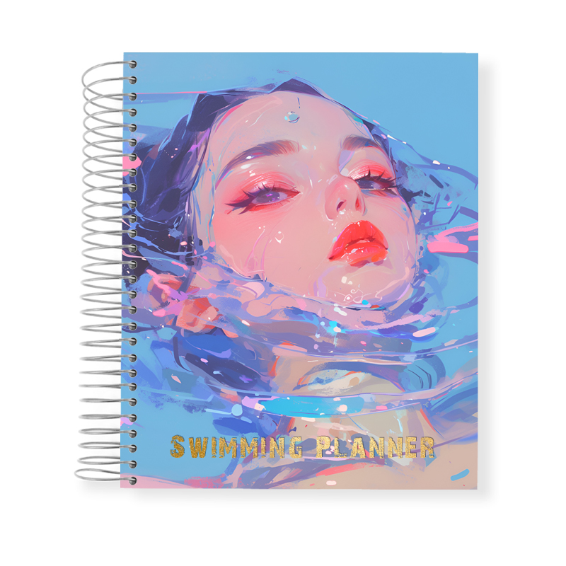 Custom Journal Notebook Hardcover Spiral Calendar Planner Printing