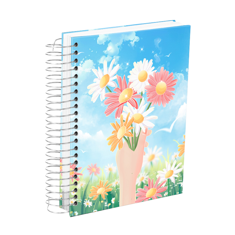 Custom Cover Journal Printing Daily Spiral Planner Organizer