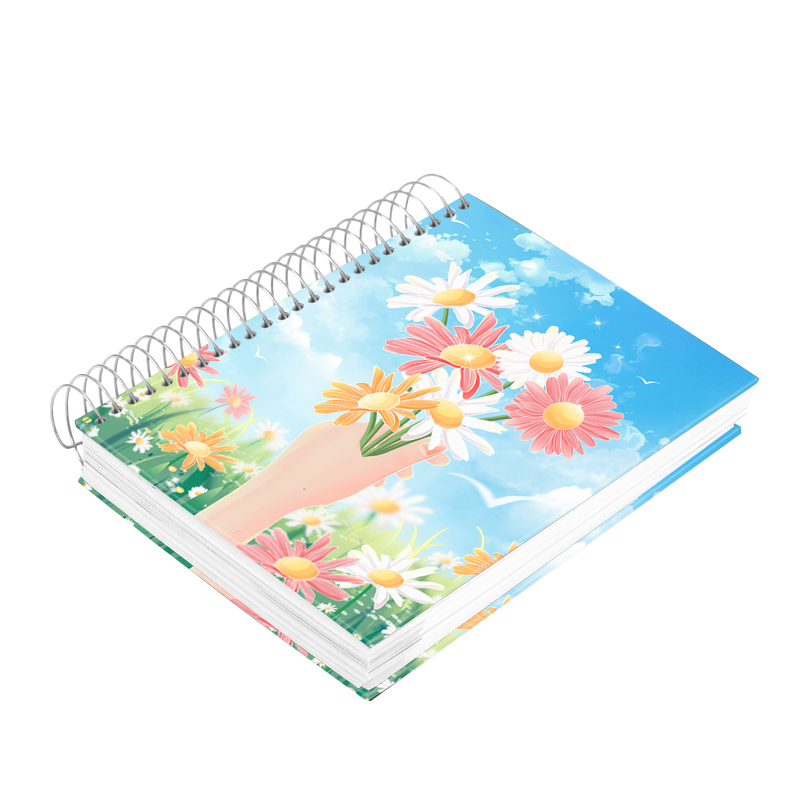 Custom Cover Journal Printing Daily Spiral Planner Organizer