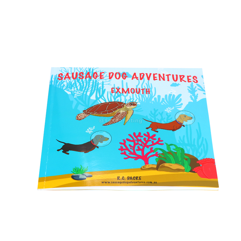 Full Color Printing Glossy Soft Cover Childrens Story Book