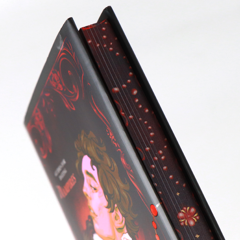 Foiled Hardback Book Printed with Dust Jackets and Sprayed Edges