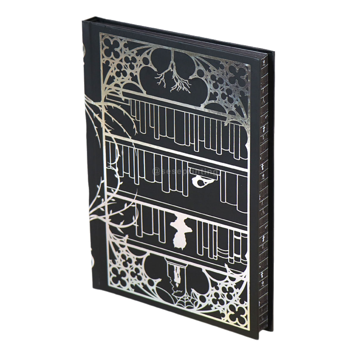 Personalized Hardcover Journal Printing Sprayed Black Edges