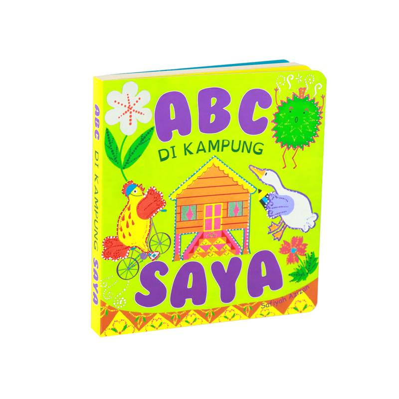 Book Publishing Printing Services Hardcover Kids ABC Board Book