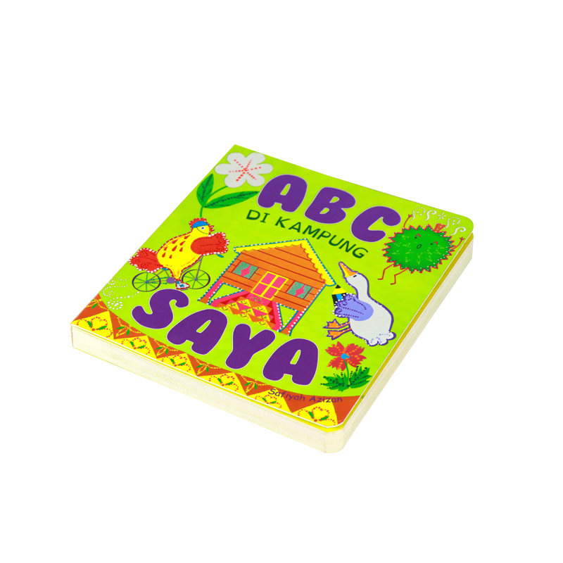 Book Publishing Printing Services Hardcover Kids ABC Board Book