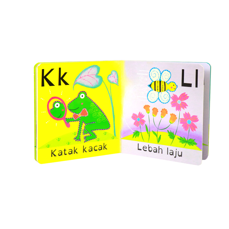 Book Publishing Printing Services Hardcover Kids ABC Board Book