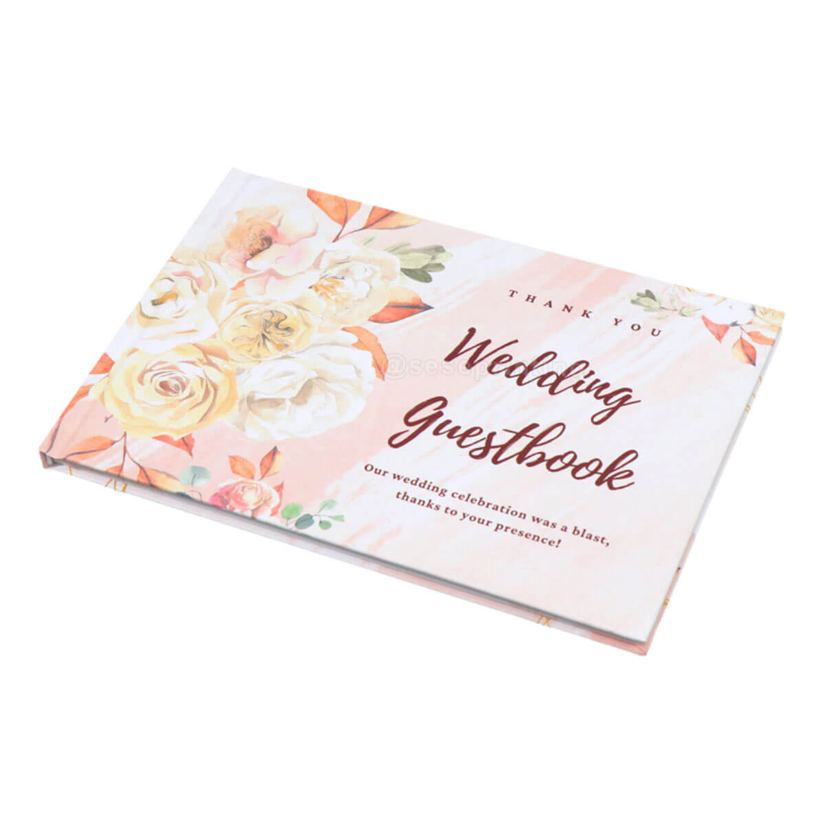 Hardcover Notebook Printing Memory Wedding Celebration Guestbook