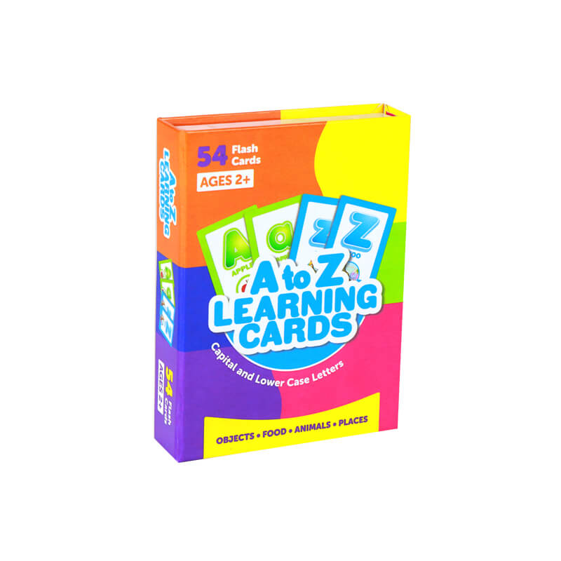 Custom Kids Capital and Lower Case Letters Flash Cards Printing