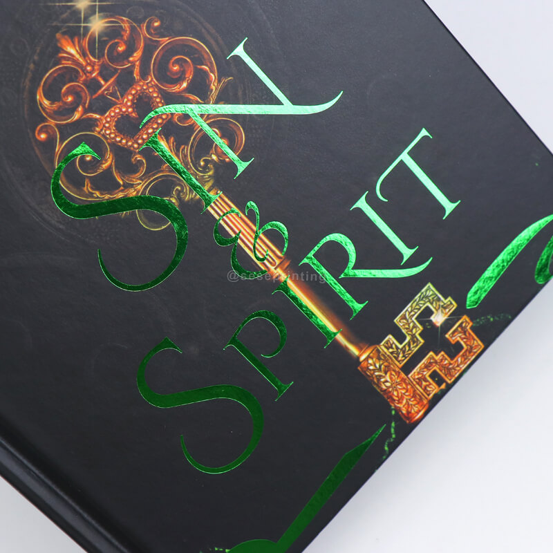 Professional Hardback Novels Printing with Digital Sprayed Edges