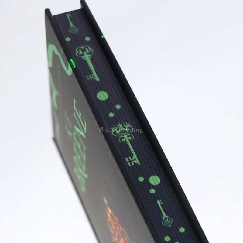 Professional Hardback Novels Printing with Digital Sprayed Edges