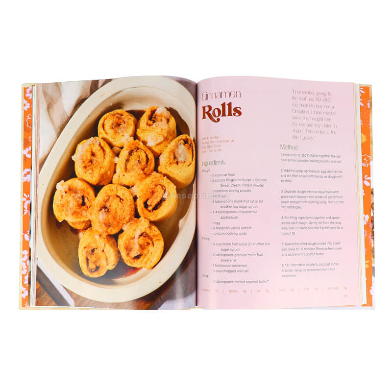 Create Your Recipe Book Full Color Hardcover Cookbook Printing