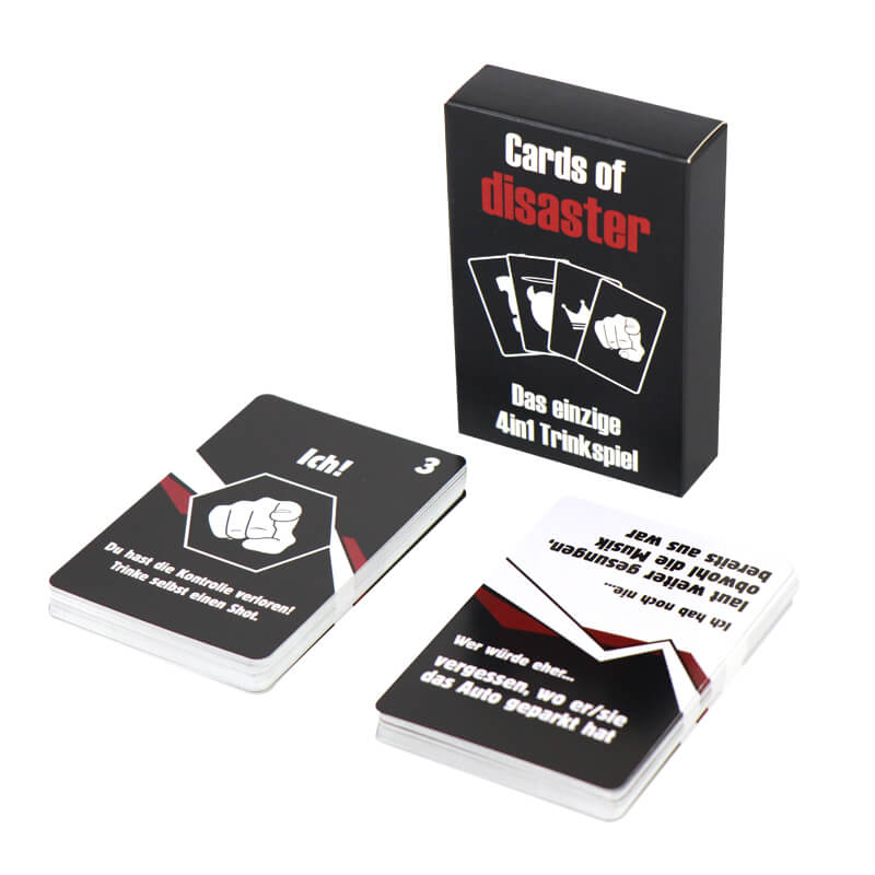 Personalized Adult Drinking Game Card Deck Printing