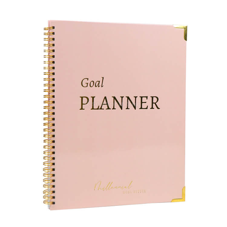 Spiral Manifestation Journal Printing Monthly Goal Planner Agenda