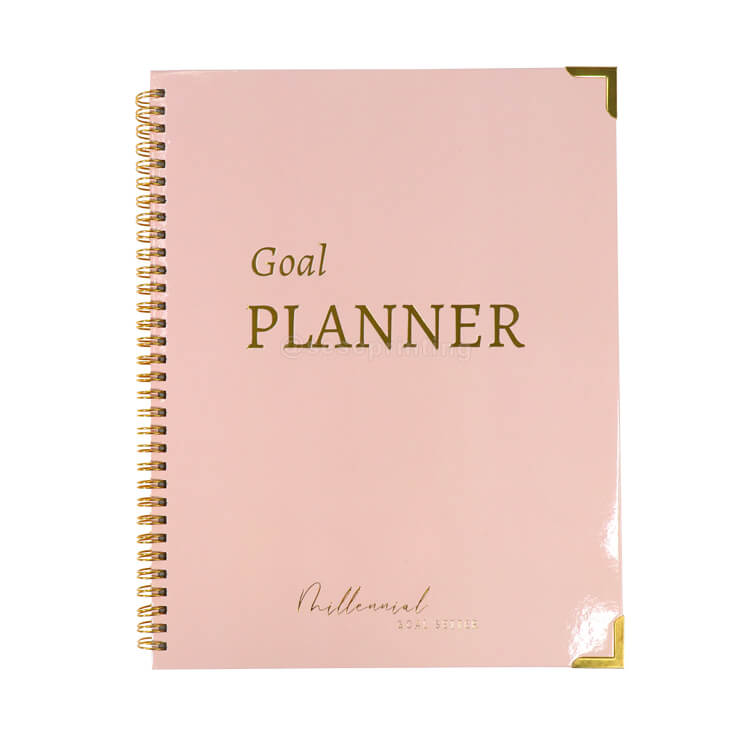 Spiral Manifestation Journal Printing Monthly Goal Planner Agenda