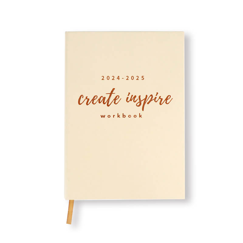 Create Inspire Workbook Printing Custom Leather Financial Journal