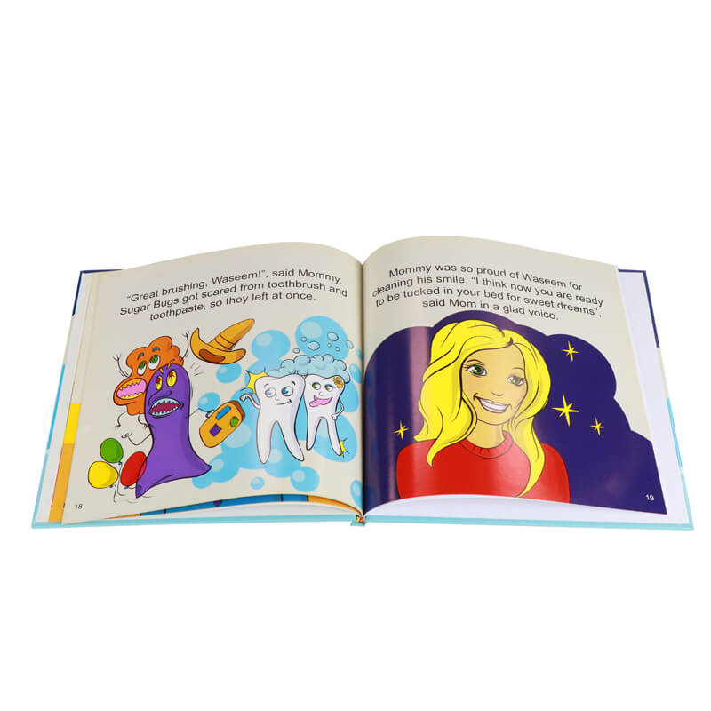 Customized Size Hardcover Children Illustration Book Printing