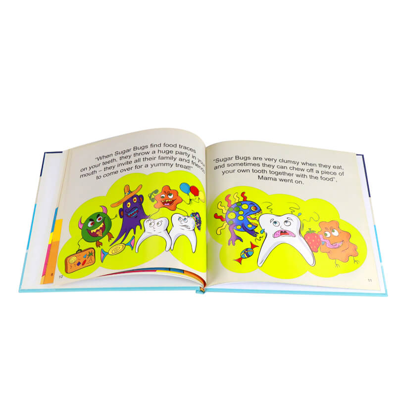 Customized Size Hardcover Children Illustration Book Printing