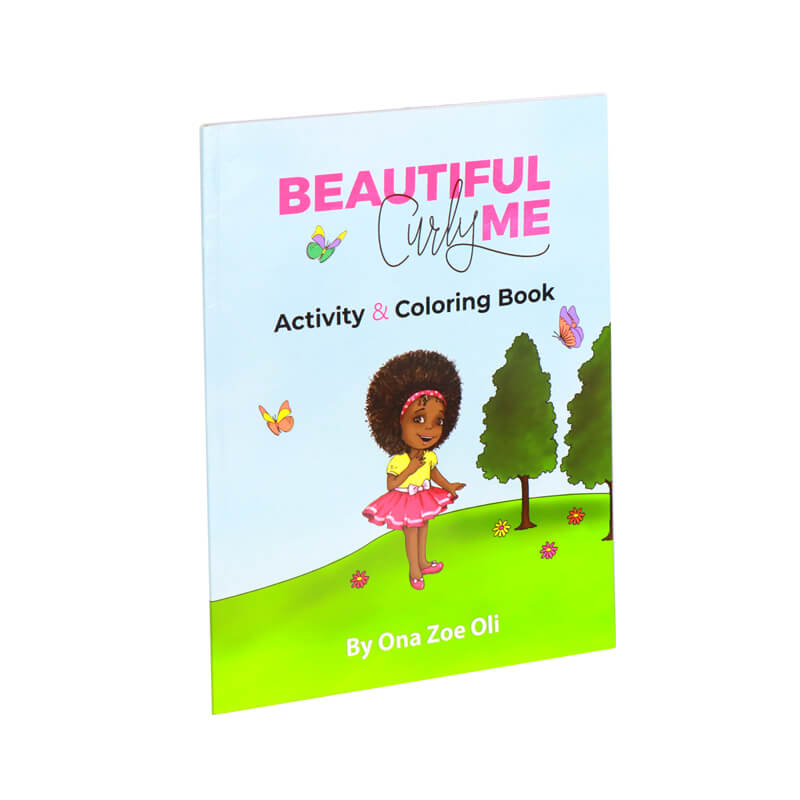 Custom Printing Softcover Activity and Coloring Book for Kids