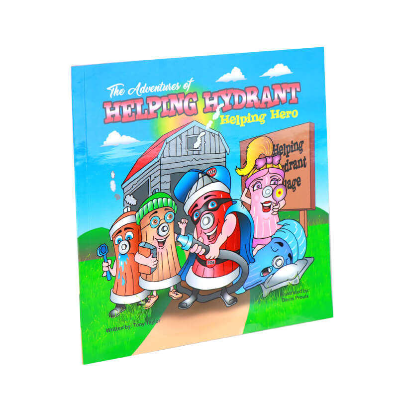 Custom Printing Children Paperback Illustration Books