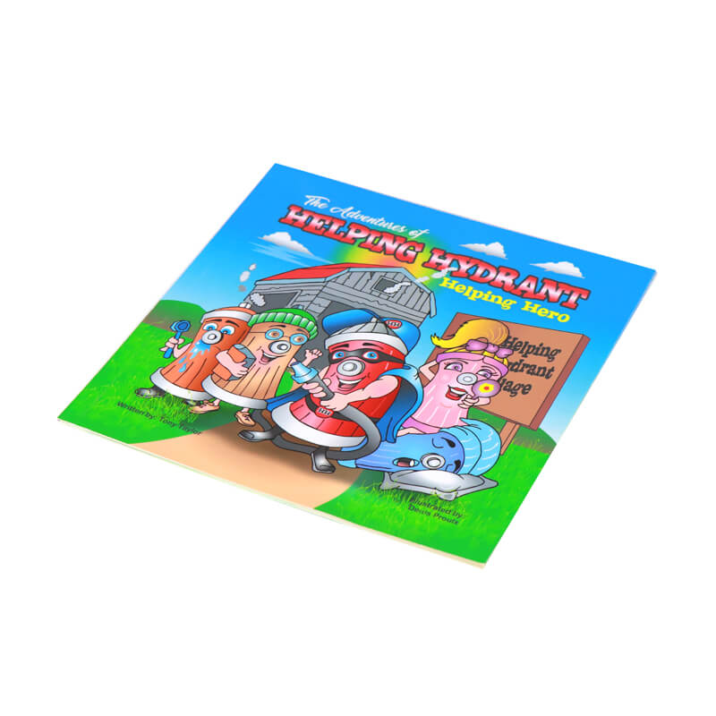 Paperback Children Book Publishers Printing Kids Illustration Book