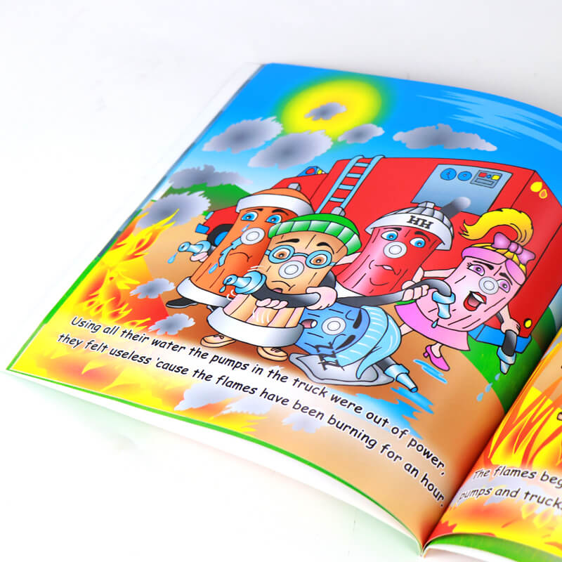 Paperback Children Book Publishers Printing Kids Illustration Book